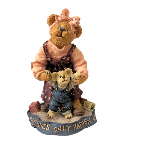 Boyds Bears Momma with Taylor First Steps 2001 - Picture 1 of 4